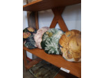 Coussins ronds velours