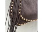 Sac à frange marron