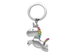 Metalmorphose Porte-clés Licorne Arc-en-ciel