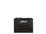 Longchamp Roseau Style Croco Portefeuille Noir