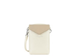 Lancaster Maya Pochette Smartphone Cuir 517-86 Blanc Nacré