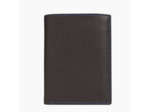 Le Tanneur Charles Portefeuille Moyen 2 Volets Cuir Grainé Noir Le Bleu