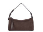 Lancaster Suède Sac Rectangle En Cuir Velours 530-55 Marron
