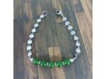 Bracelet-chaîne Jade vert