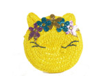 Le Voyage en Panier Minou Sac Rond Enfant Jaune