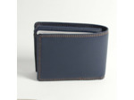 Lancaster Soft Vintage Homme Portefeuille 120-11 Bleu Fonce Camel