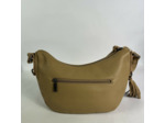 Farfouillette Grand Sac Banane Similicuir Grainé Sable