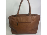 Farfouillette Sac Shopping Zippé Camel