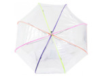 Isotoner Parapluie Femme Cloche Manuel PVC / Neon