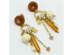 Boucles d'oreilles pampilles Murano DUNE