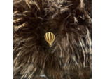 Sac en fourrure Le voyage en panier