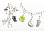Pendentif scooter noir