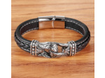 Bracelets en cuir véritable 17
