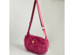 Le voyage En Panier Yeti Sac Trotteur Poils Rose