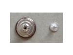 Bouton jeans métal cuivré 20 mm