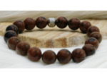 BRACELET OBSIDIENNE ACAJOU