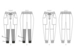 Patron de pantalon - Vogue 1828