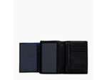 Le Tanneur Martin Portefeuille Moyen Vertical 2 Volets Noir