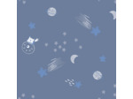 Tissu molletonné Astro Pals Galaxy, Katia fabrics