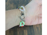 Bracelet gros maillon multi-couleurs 22mm
