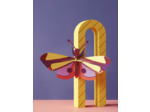 Papillon purple eyed
