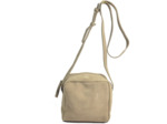 Biba Ely Sac Cube Bandoulière En Cuir Velours ELY2L Topo