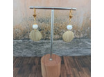 B.O. perles de nacre doré