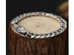 Bracelet  homme en acier inoxydable serpent