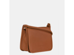Longchamp Le Foulonné Portefeuille Bandoulière Caramel