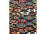 Tissu maille viscose Yeux de la mythologie