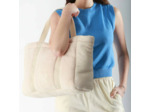 Woomen Alysse Sac Shopping En Coton Bio Chalk
