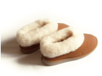 Chaussons en peau de mouton