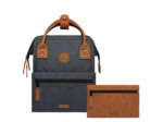 Cabaïa Small Londres Sac à Dos 10,5" Gris