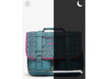 Caméléon Vintage Fantasy Girl Cartable 35cm Blue Garden