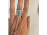 Bague ajustable en argent