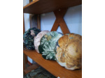 Coussins ronds velours