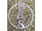 Pendentif infini Quartz rose