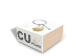 Metalmorphose Porte-clés Cupcake Vanille