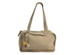 Biba Blaine Sac Porté Epaule en Cuir Velours BLI1L Topo