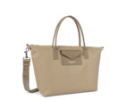 Lancaster Smart Kba Sac A Main Cabas 516-77 Beige Fonce