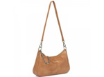 Lancaster Exotic Lézard & Croco Petit Sac Trotteur 426-90 Camel Lez