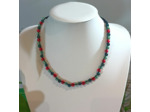 Collier lily en ivoire végétal