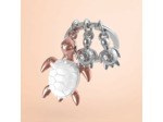 Metalmorphose Porte-clés Tortue