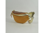 Farfouillette Sac Banane Cuir Camel