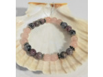 Quartz rose, Rhodochrosite