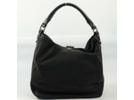 Berthille Hermine Sac Shopping Cuir Gras Noir