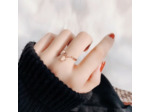 Bague breloque cœur