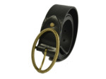 Berthille Ceinture Missouri Cuir Ajustable Noir