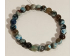 Agate bleu océan
