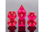 Lot de 7 dés Multiformat – 16mm - Violet Foncé Transparent